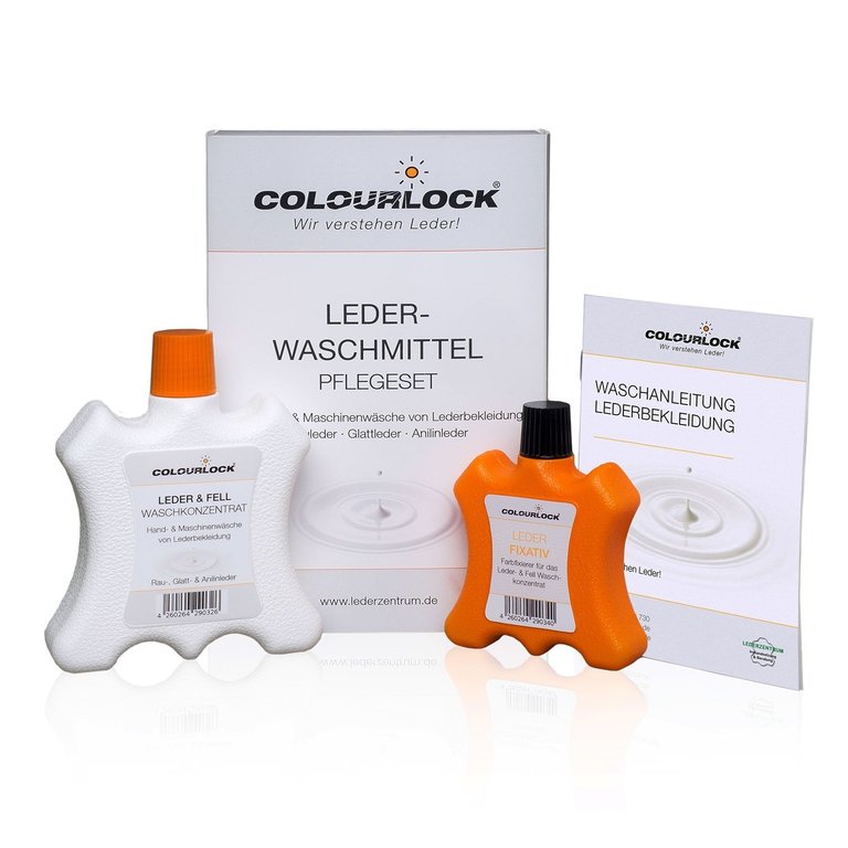 Colourlock leather detergent set